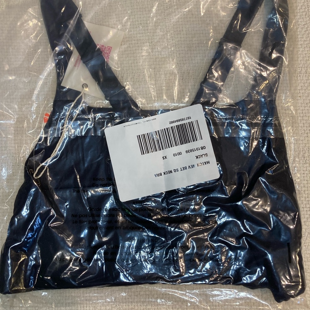 NWT Free People Movement x Hatch Never Better Black Adjustable Straps sports bra - Picture 7 of 7